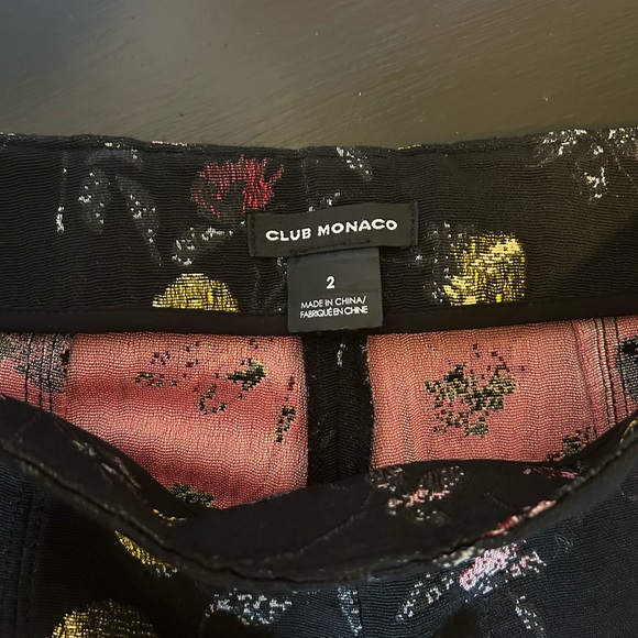 Club Monaco jacquard floral-print pant - Picture 7 of 7